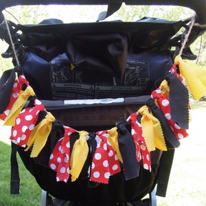 Stroller Identifier Tag Fabric Banner, Stroller Finder image 1