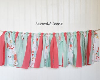 Coral Polkadot And Stripes Welcome Home New Baby Bunting Banner Garland Coral Polkadot And Stripes Welcome Home New Baby Bunting Banner Garland