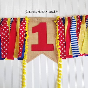 Puppy Dog, Patrol, Super Hero Fabric Banner, Birthday Banner, Cake Smash,  Photo Shoot,  High Chair Banner
