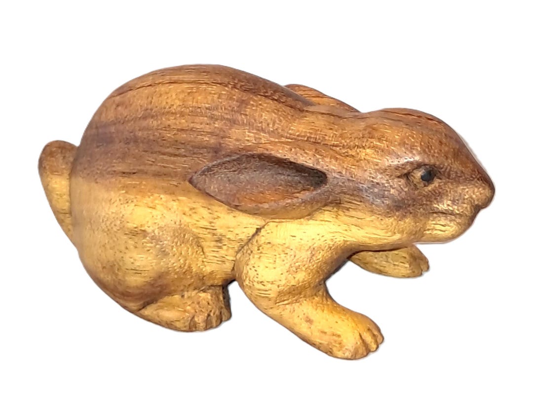 Bunny Rabbit Wood Carving (#bnyhcrch_6) - Etsy