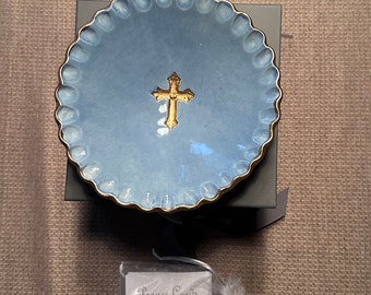 Handmade  Pottery Prayer Bowl comes w/ 30 intention cards.  Great for Gift Wedding Birthday Anniversary Engagement Housewarming