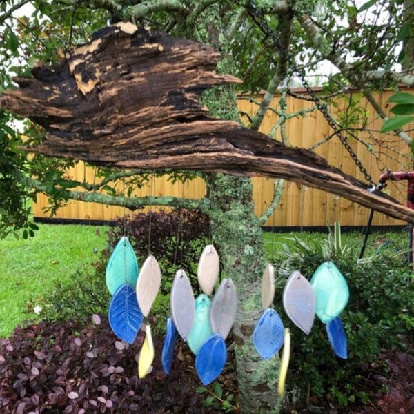 Pottery Wind Chimes Etsy