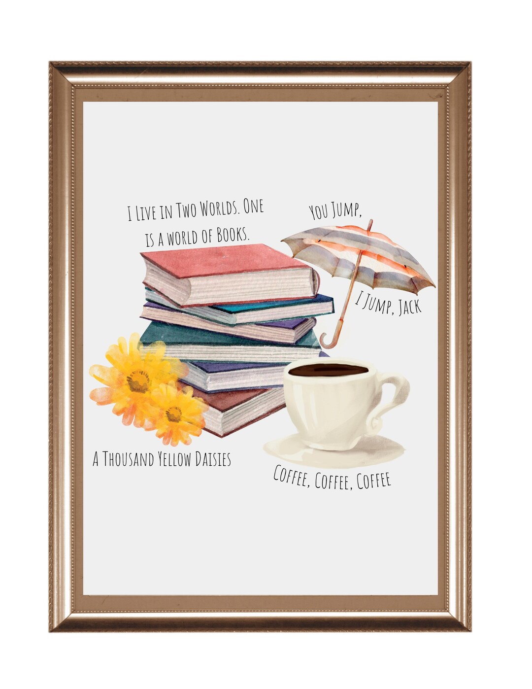 Gilmore Girls Wall Art Gilmore Girls Watercolors Rory Etsy