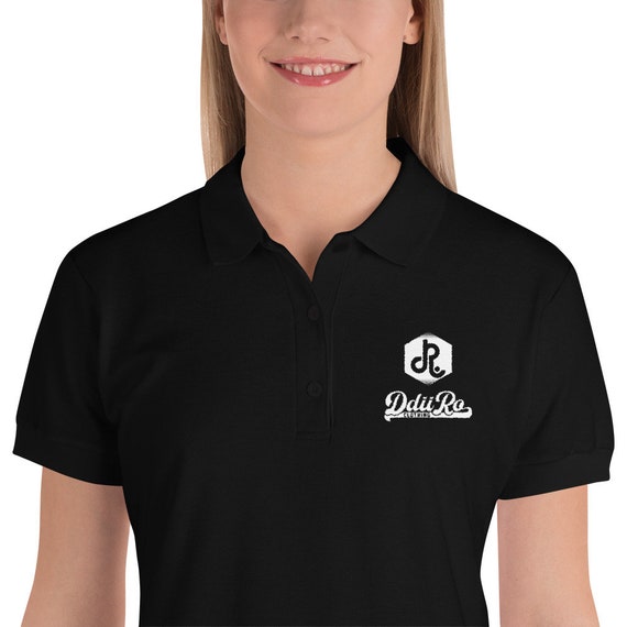 DDIIRO Embroidered Women's Polo Shirt