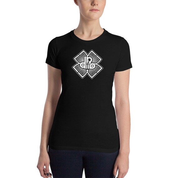 DDIIRO Athletic Logo Women’s Slim Fit T-Shirt