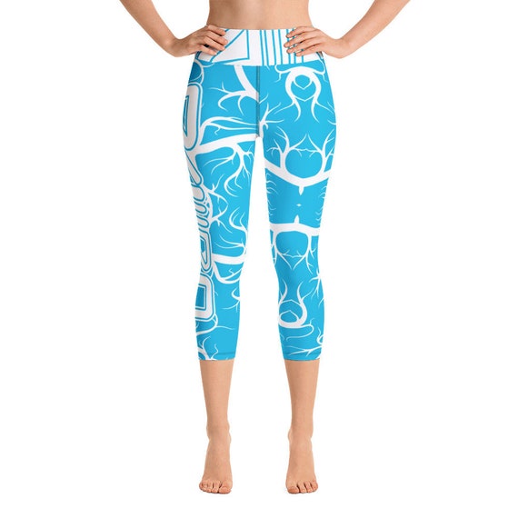 DDIIRO Light Blue Yoga Leggings
