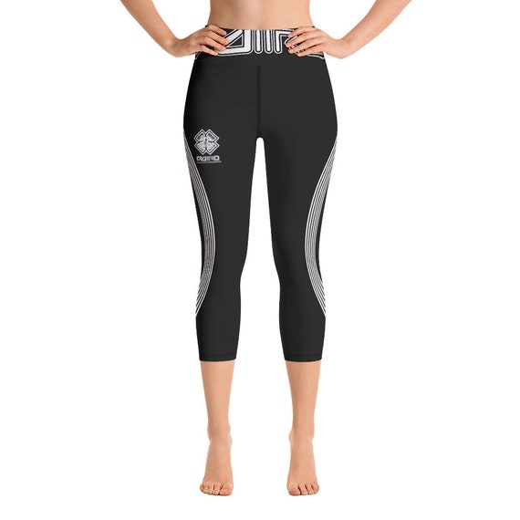 DDIIRO Athletic Yoga Capri Leggings
