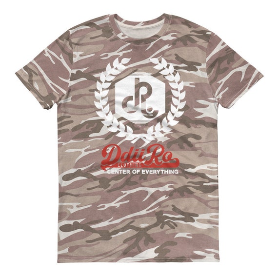 DDIIRO FI Short-sleeved camouflage t-shirt
