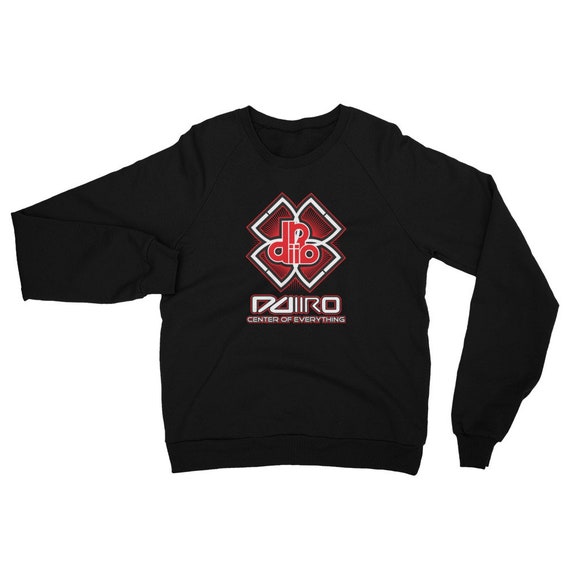DDIIRO Athletic Unisex California Fleece Raglan Sweatshirt