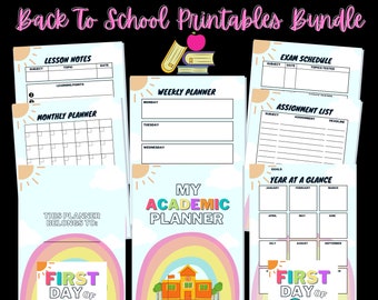 Back To School Planner Bundle