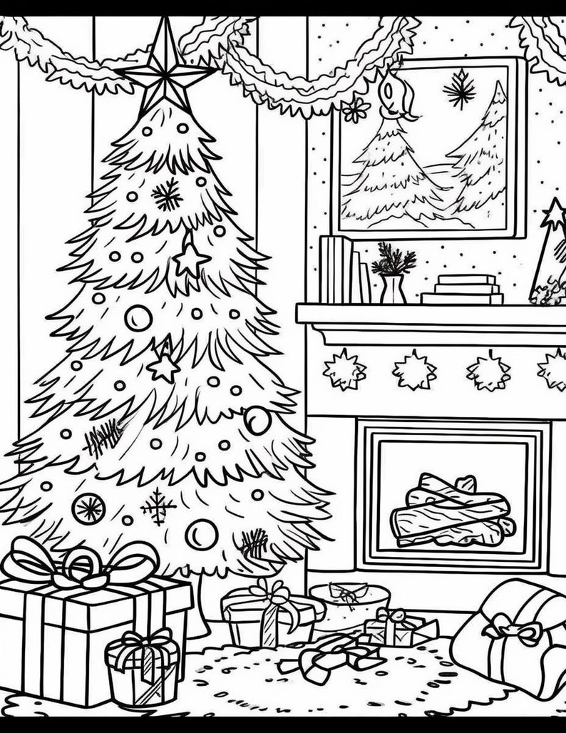 55 pages Of Printable Christmas Scene Coloring Pages Etsy 55-pages-of-printable-christmas-scene-coloring-pages-etsy