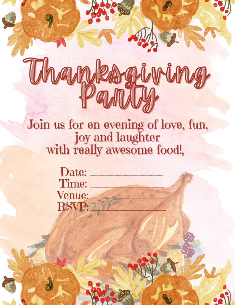READY-TO-USE Thanksgiving Printable Planner Set image 5
