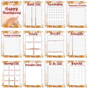 READY-TO-USE Thanksgiving Printable Planner Set image 2