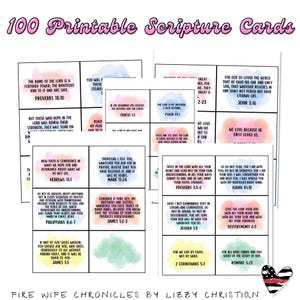100 Cartões de Versículos Bíblicos para Imprimir