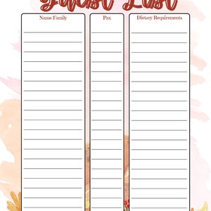 READY-TO-USE Thanksgiving Printable Planner Set image 8