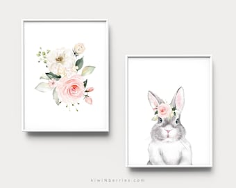 Download Bunny drawing | Etsy