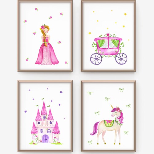 E Monogram Wall Art Gold and Blush Pink Letter Wall Art Etsy