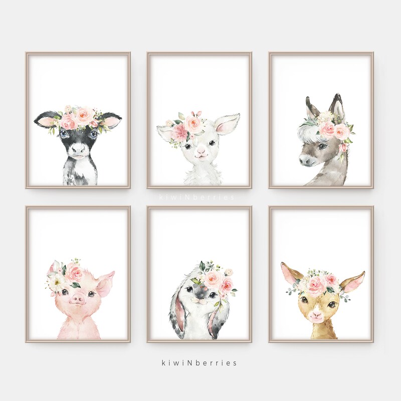 Nursery Wall Flowers - Etsy