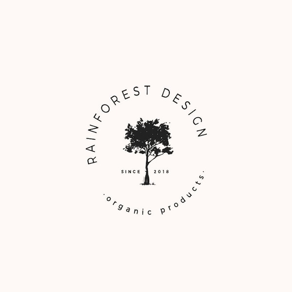 Tree Logo Design - Etsy