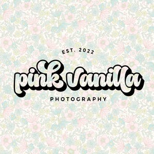 Retro Font Logo, Premade Logo Design, Bubble Font Logo, Typography Logo,Statement Logo Design,Blogger logo design,Logo Brand,type typography