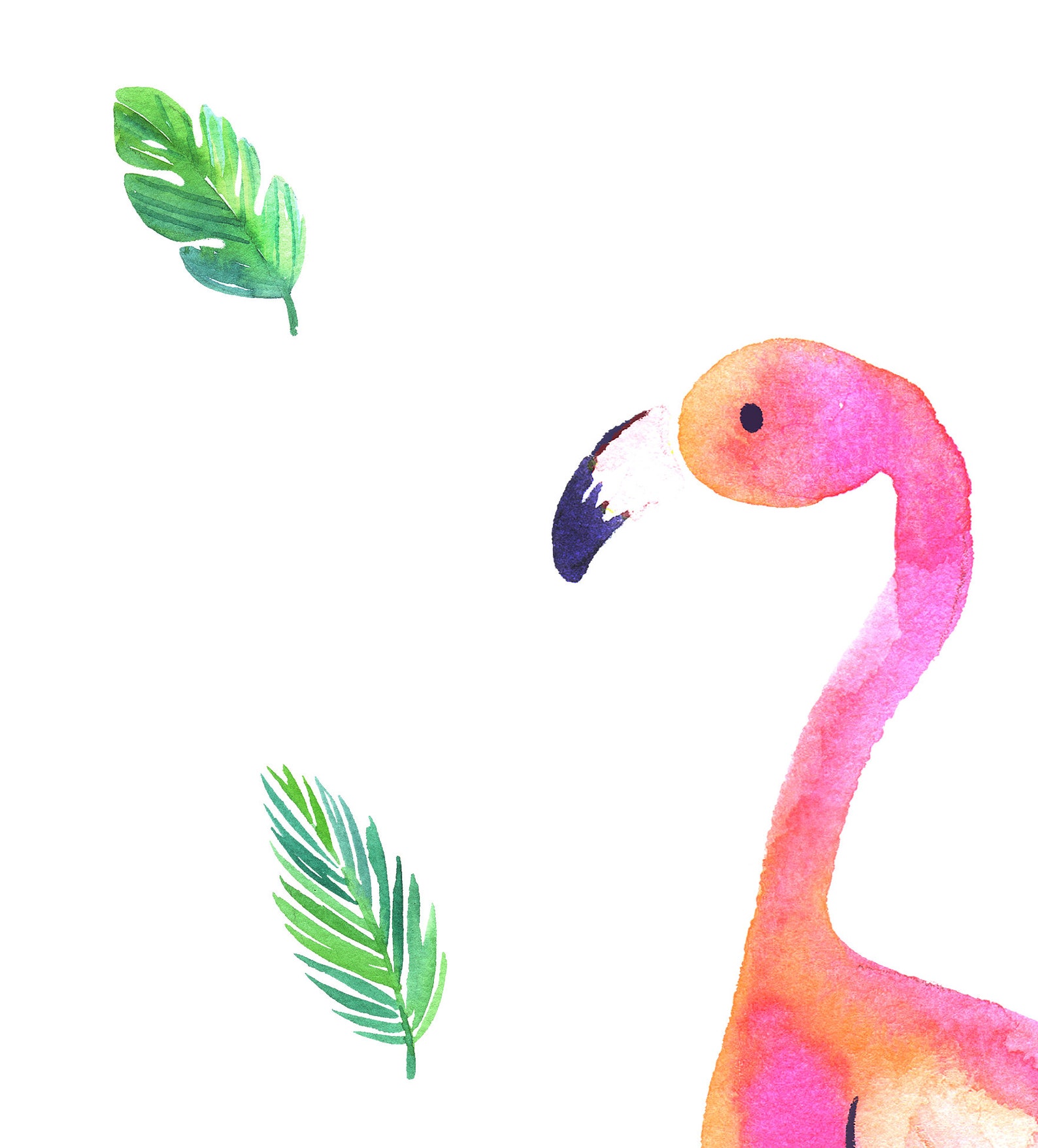 Flamingo Art Prints Flamingo Wall Art Printable Flamingo | Etsy