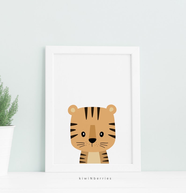 Nursery Animals Baby Animals Nursery Printable Art Nursery - Etsy