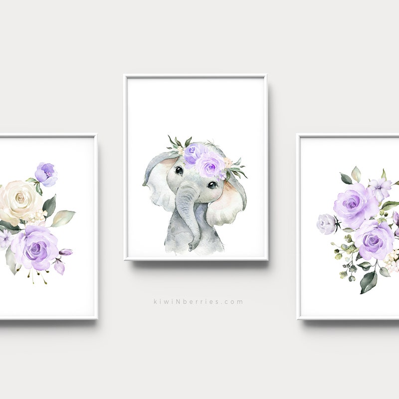 Baby Elephant Nursery - Etsy
