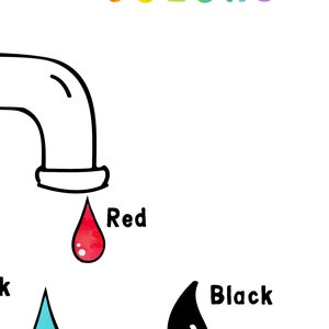 Colors Printable, Learning Colors Kids, Classroom Resources, Homeschool ...