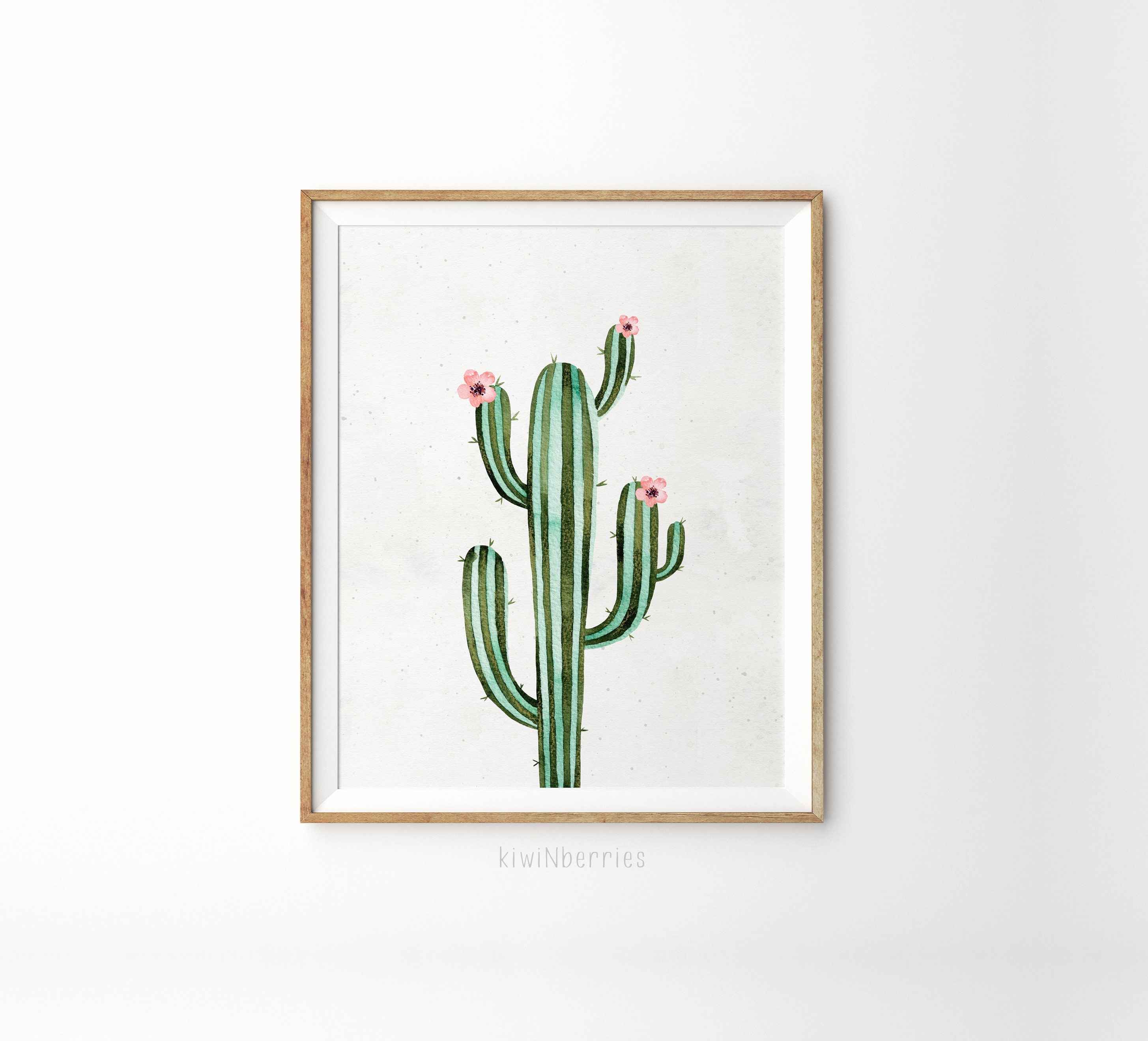Lone Cactus Print