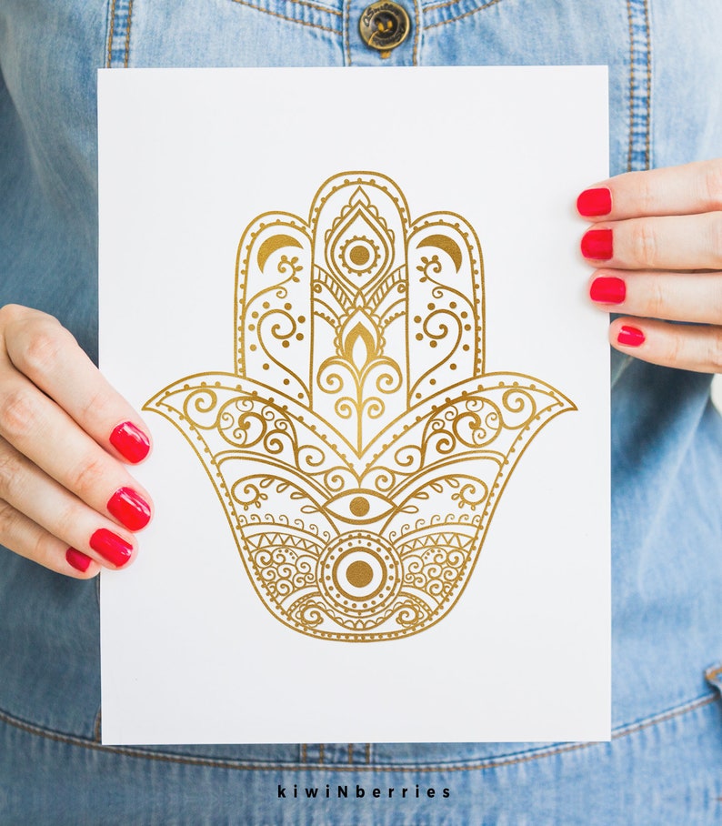 Hamsa Hand Poster : Hamsa Anatomical | Bocainwasul