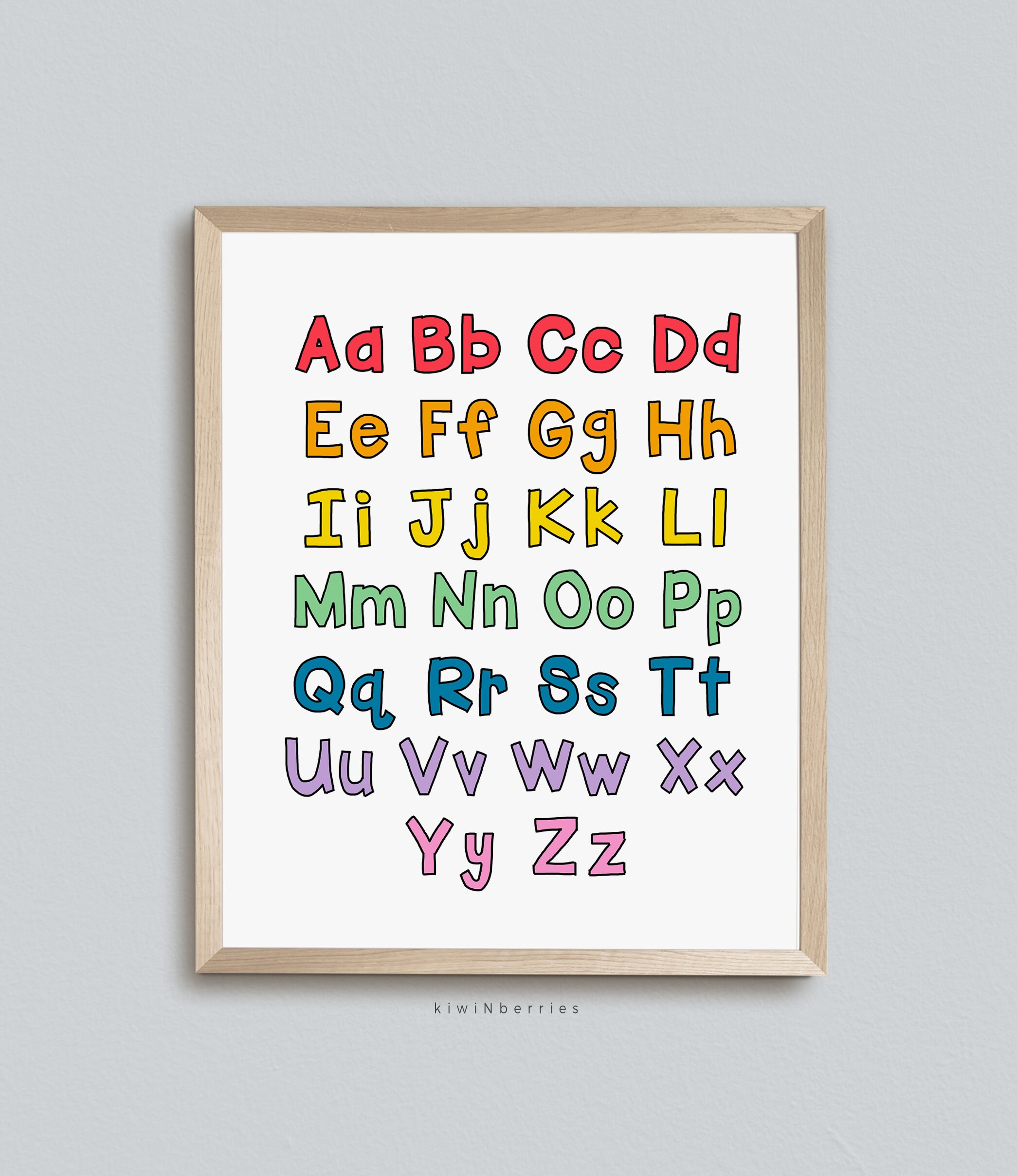 Preschool Classroom Posters Printable Educational Art | Etsy
