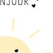 Bonjour and Bonne Nuit Print Set Nursery Prints Babys Room - Etsy
