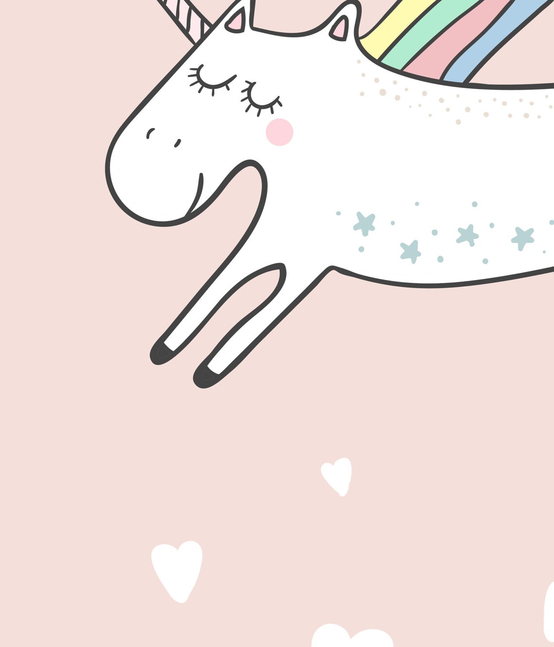 Printable Unicorn Art Unicorn Wall Art Girls Room Decor Etsy