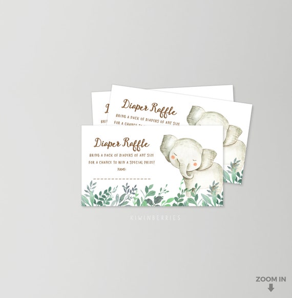 baby shower inserts
