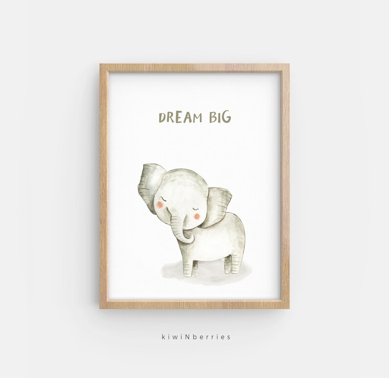 Nursery Animals Nursery Printable Art Nursery Wall Art Baby | Etsy