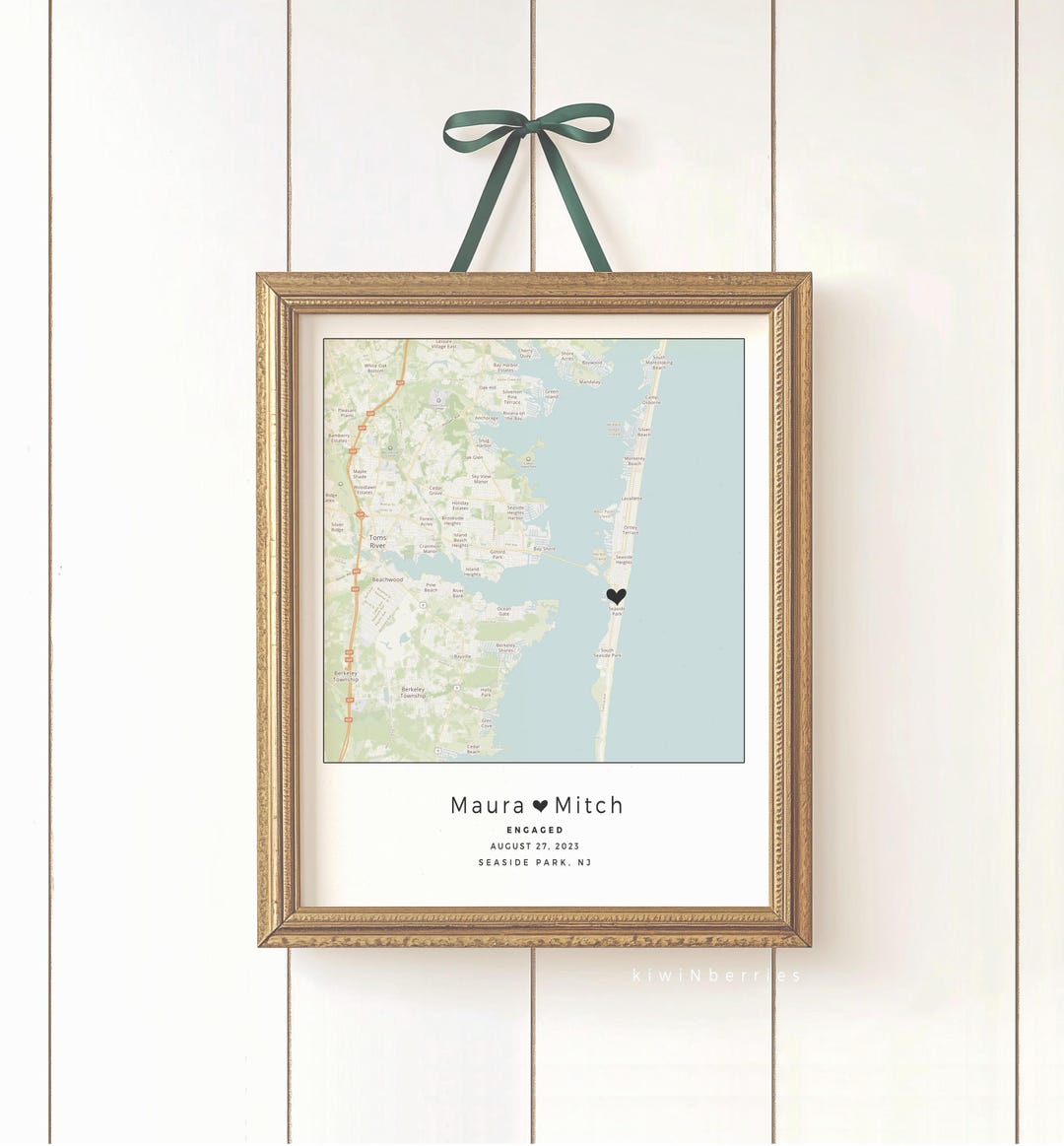 Custom Map Print, Printable Poster, Personalized Location Art, Any Size ...