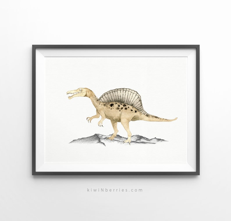 Carnivore Dinosaurs Print Dinosaurs Names Art Print Boys - Etsy