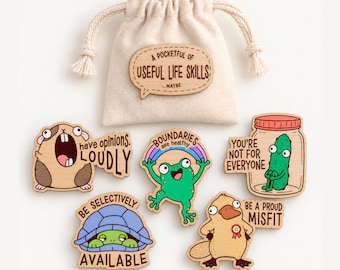 Laser Cut Wood Pocket Token Files, Life skills advice, Small Business ideas, Craft Fair Designs, Glowforge cnc cricut,  SVG DXF EPS ai