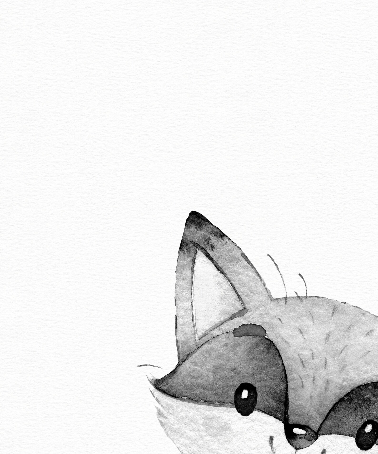 Nursery Animals Prints Black and White Printable Nursery - Etsy