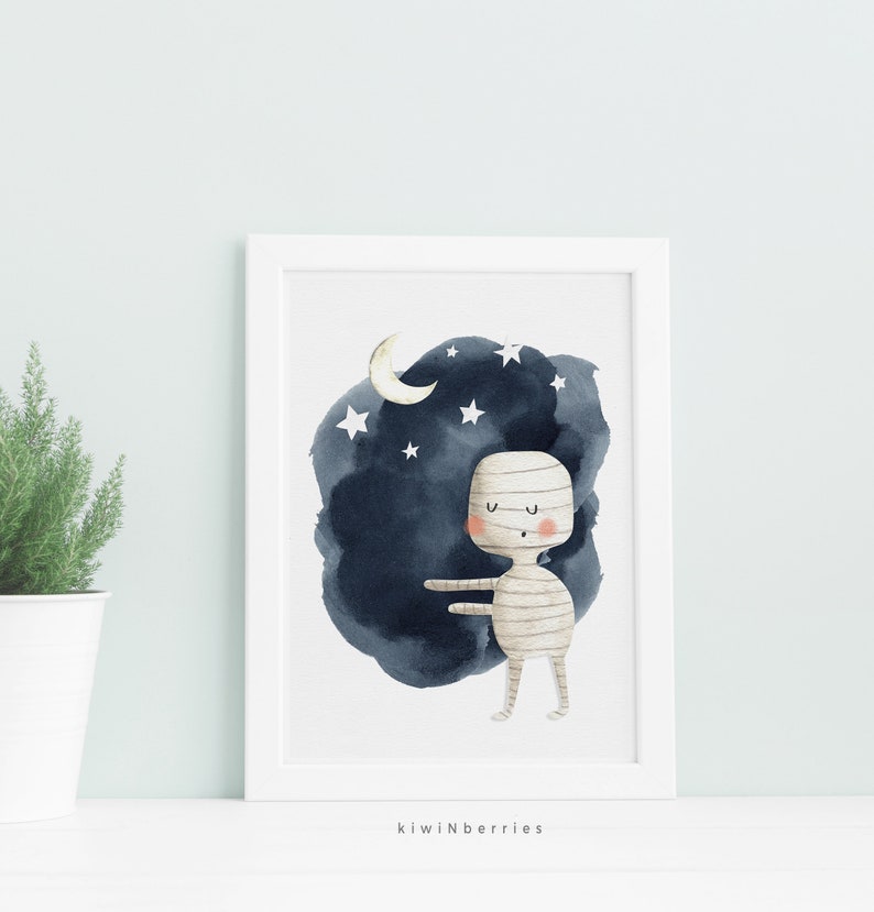 Halloween art prints Halloween printable Halloween prints image 2