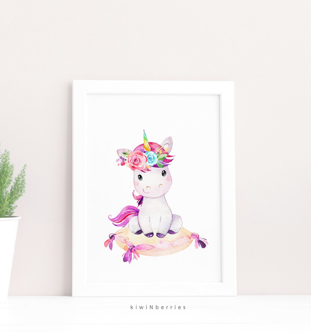 Unicorn Printable Art Unicorn Print Girl Room Decor Girl - Etsy