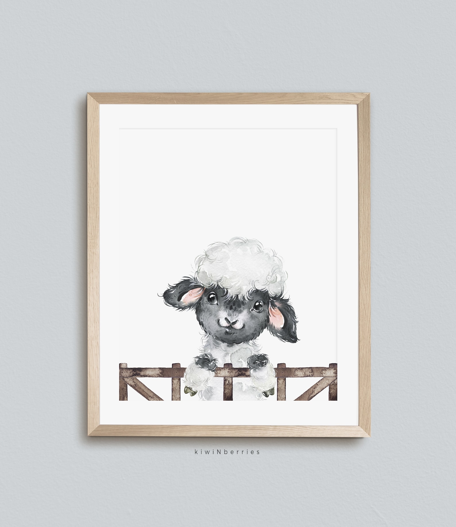 Farm Animal Printable Nursery Decor Digital Download Farm - Etsy