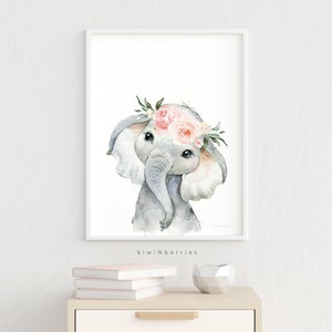 Girls Printable Art, Nursery Decor, Nursery Wall Art, Baby Girl Nursery ...