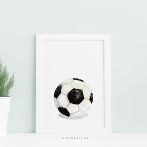 Soccer Printable, Soccer Wall Art, Sport Prints, Printable Sports Art ...