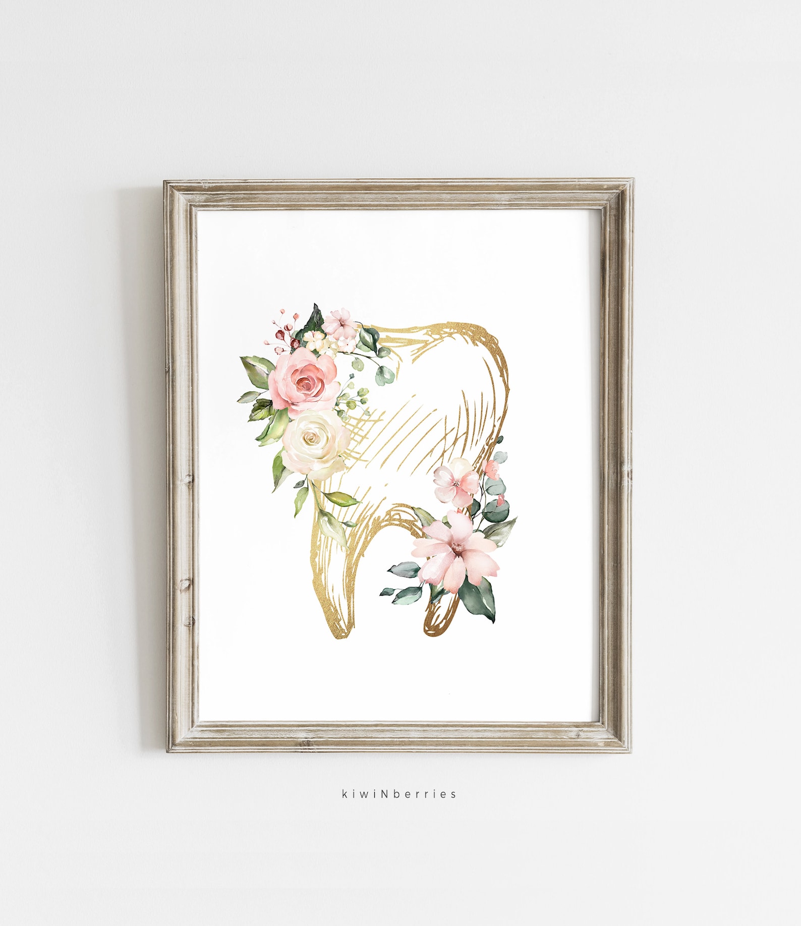 Dental Office Wall Art Dentist Gift Dental Hygienist Gifts Etsy