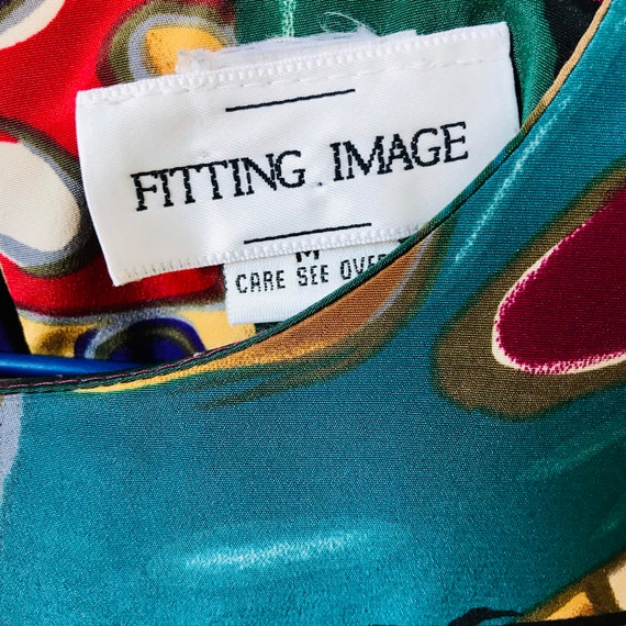 Vintage Fitting Image Abstract Patterned Top - image 5