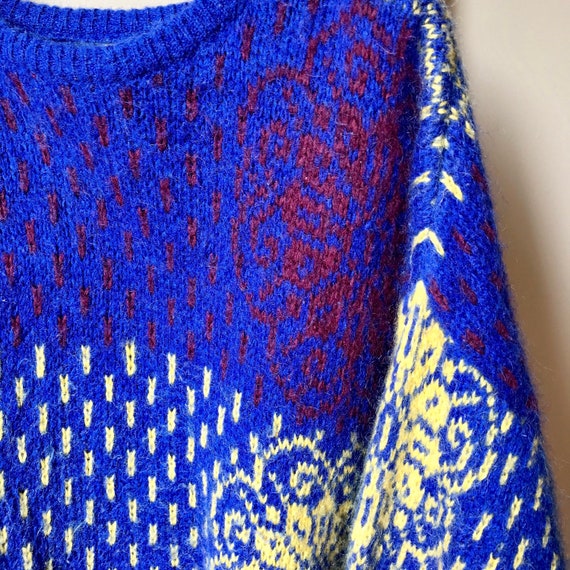 Vintage, Retro, Italian made pullover knit sweater