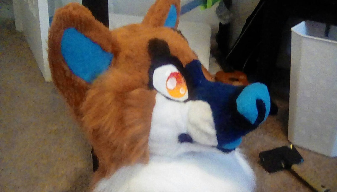 Canine fursuit head Etsy