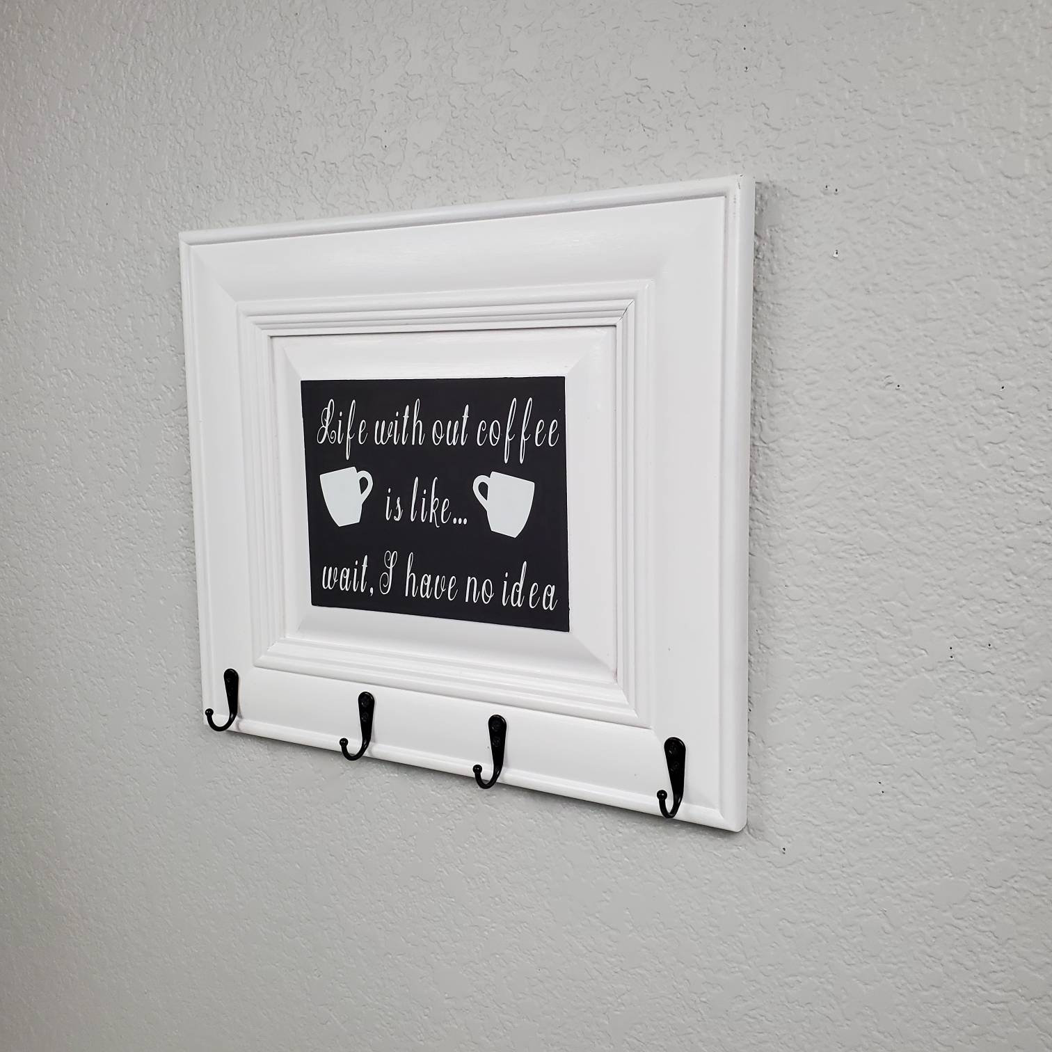 Decoración de la cocina con soporte de taza de café | Etsy