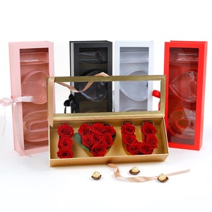 Zudua - Buy I LOVE YOU Flower Box - Online Shopping website to buy  everything